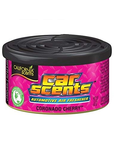 California Scents CCSCCx12 Ambientador para Coche, Oficina y hogar, Olor a Cereza, 12 Unidades