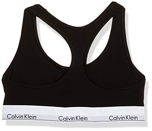 Calvin Klein 0000F3785E, Sujetador Deportivo para Mujer, Negro (Black 001), L