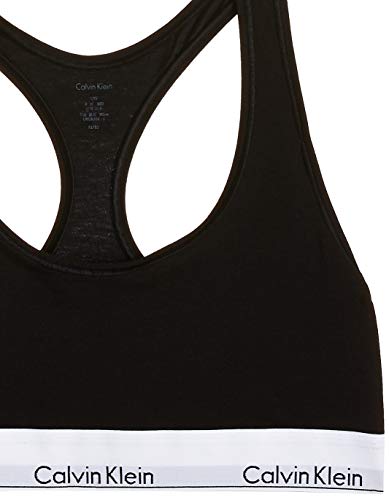 Calvin Klein 0000F3785E, Sujetador Deportivo para Mujer, Negro (Black 001), L