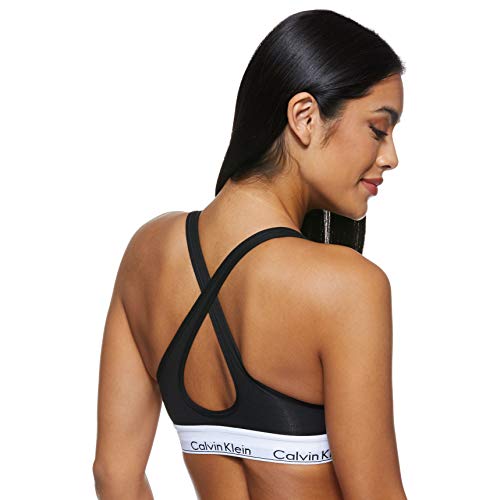 Calvin Klein Bralette Lift Sujetador Deportivo, Negro (Black 001), X-Small para Mujer