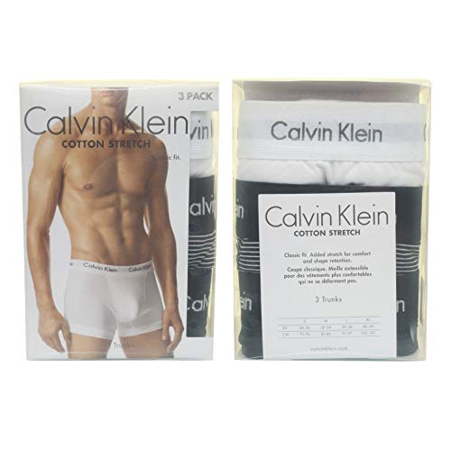 Calvin Klein Hombre 3 Pack Trunks, L