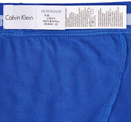 Calvin Klein Low Rise Trunk 3pk, Bóxer Hombre, Azul (Black/Blue Shadow/Cobalt Water Dtm Wb 4ku), X-Large