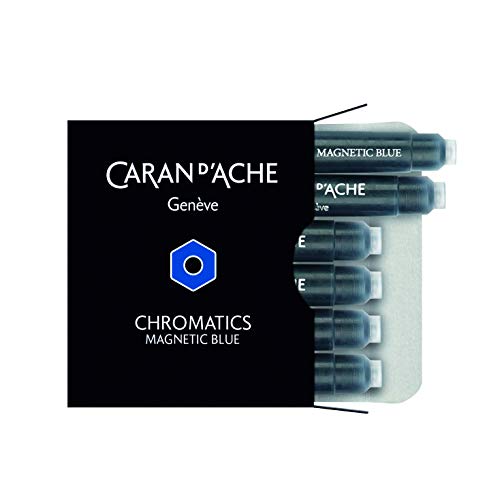 Caran d'Ache 8021-149 - Pack de 6 cartuchos de tinta estilográfica