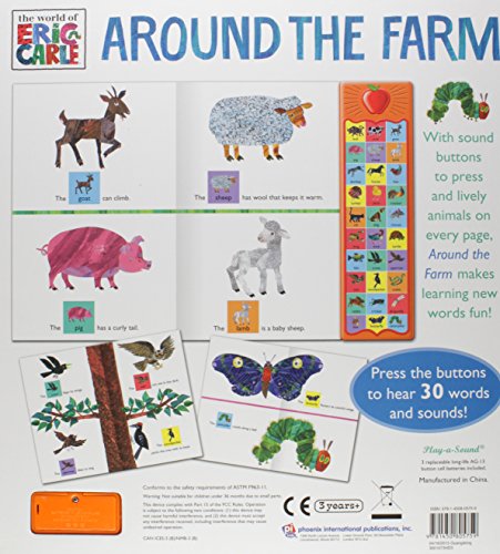 Carle, E: Eric Carle - Around the Farm (Apple Play a Sound Book)