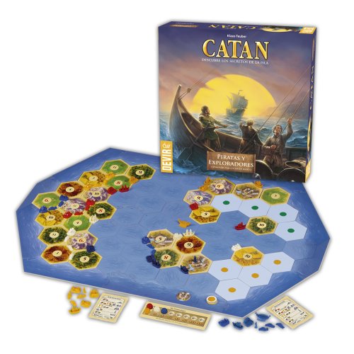 CATAN Piratas y Exploradores Juego de Mesa, Multicolor (Devir BGPIREX)