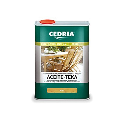 CEDRIA ACEITE PARA TEKA MIEL 4L