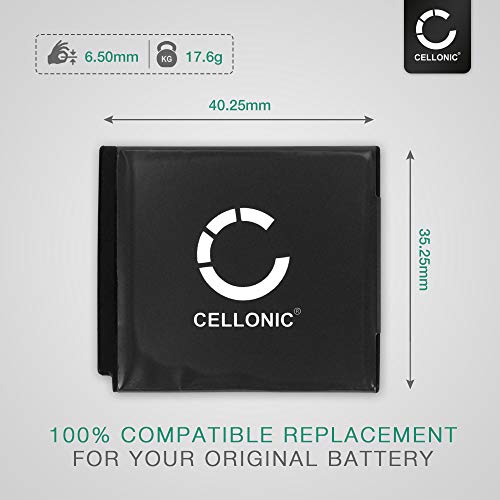 CELLONIC® Batería Premium Compatible con Kodak Easyshare M1033 M1093 IS M2008 V1073 V1233 V1253 V1273 PlaySport Zx3 PlayTouch Zi10 Zi8, KLIC-7004 750mAh bateria Repuesto Pila