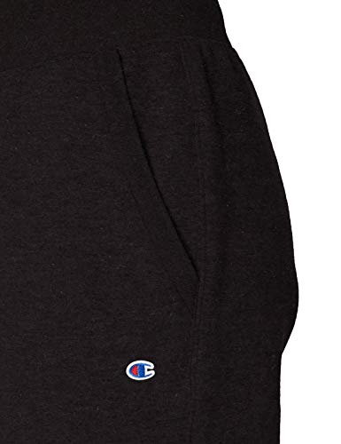 Champion Women's Fleece Open Bottom Pants M Black