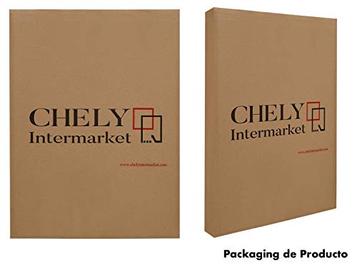 Chely Intermarket, Marco de Fotos Grandes 60x90 cm (Vengué) MOD-257, Hecho Madera sólida, Ancho de Bastidor 1,90 cm con Acabado Elegante (257-60x90-6,34)