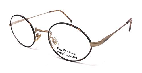 Chevignon - Gafas de vista para hombre y mujer, modelo Delter F E038 F716, diseño de tortuga vintage