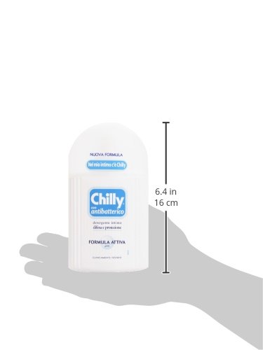 Chilly - Jabón Intimo con Antibacteriano - Formula activa - 200 ml