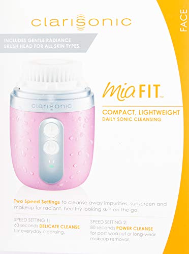 Clarisonic Mia Fit - Dispositivo de limpieza facial, color rosa