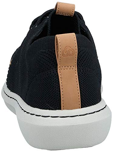 Clarks Step Urban Mix, Zapatillas para Hombre, Negro Black, 43 EU