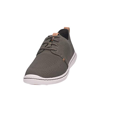 Clarks Step Urban Mix, Zapatillas para Hombre, Verde (Khaki-), 39.5 EU