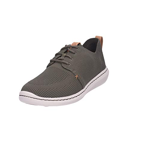 Clarks Step Urban Mix, Zapatillas para Hombre, Verde (Khaki-), 39.5 EU