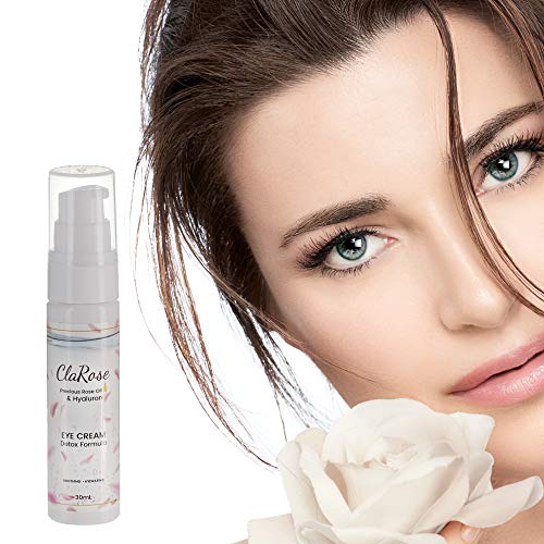 ClaRose Hyaluronic acid Anti-ageing Eye Cream with 100% Natural Rose oil; 30ml