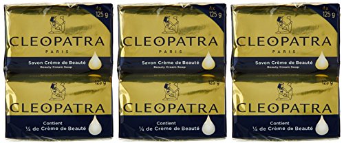 Cleopatra – Jabón Sólido Crema de belleza y perfume x4 – 125 g –  – Juego de 3