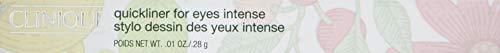 Clinique Quickliner For Eyes Intense Lápices de Ojos, Negro - 0.28 g