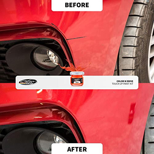 Color N Drive for BMW Automotive Touch Up Paint | C09 - Atlantic Grey Met | Paint Scratch Repair, Exact Match Guarantee - Basic