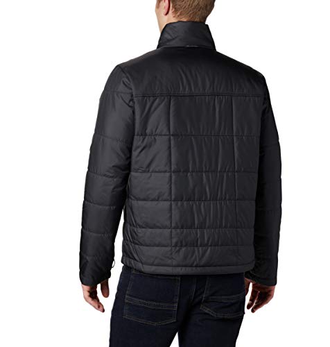 Columbia Horizons Pine Chaqueta Interchange, Hombre, Negro (Black), L