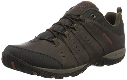 Columbia Peakfreak Nomad Zapatos impermeables para hombre , Negro(Black, Steam), 43 EU