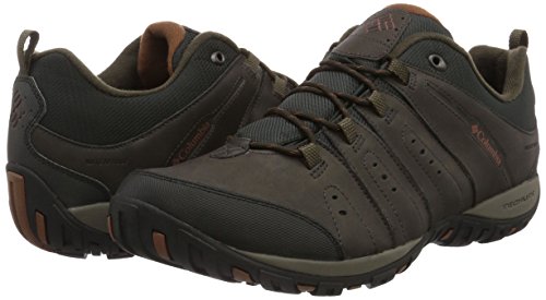 Columbia Peakfreak Nomad Zapatos impermeables para hombre , Verde(Nori, Tangy Orange), 45 EU