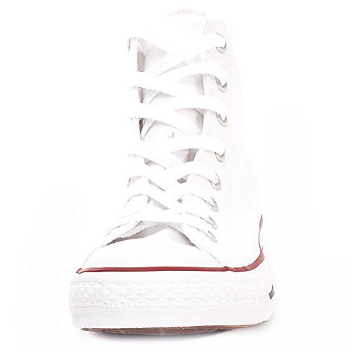 Converse Chuck Taylor All Star Hi Top, Zapatillas Unisex Adulto, Blanco (Optical White), 42 EU