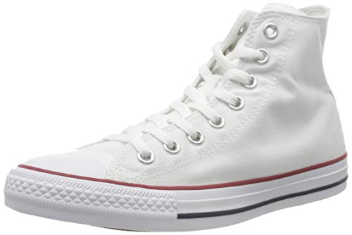 Converse Chuck Taylor All Star Hi, Zapatillas Altas Unisex adulto, Blanco (Optical White), 46 EU