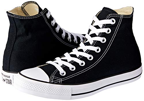 Converse Chuck Taylor All Star Hi, Zapatillas Altas Unisex adulto, Negro (Black), 38 EU