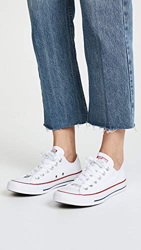 Converse Chuck Taylor All Star Ox, Zapatillas para Mujer, Blanco Optical White, 40 EU