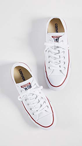 Converse Chuck Taylor All Star Ox, Zapatillas para Mujer, Blanco (Optical White), 44 EU