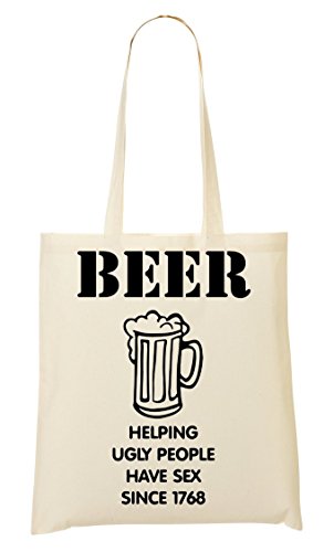 CP Beer Helping Ugly Bolso De Mano Bolsa De La Compra