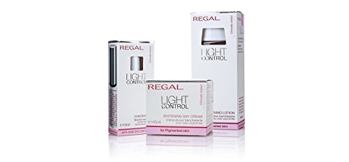 Crema de blanqueamiento de día para piel pigmentada regal light control