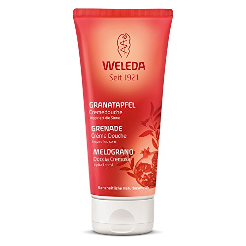 Crema de Ducha de Granada - Weleda (200 ml) - Se envía con: muestra gratis y una tarjeta superbonita que puedes usar como marca-páginas!