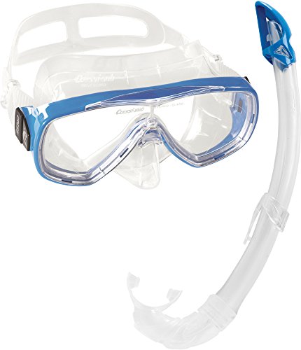 Cressi Maske/Schnorchel Set Onda Mare Juego de snorkel, Unisex, Azul