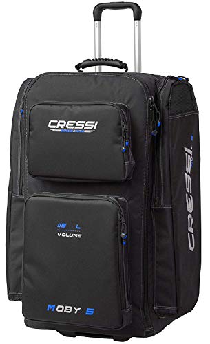 Cressi Moby 5 - Mochila de Grandes Dimensiones con Ruedas