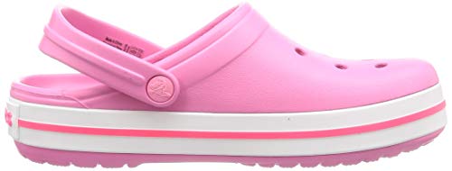 Crocs Crocband, Zuecos Unisex Adulto, Rosa (Pink Lemonade/White 62p), 36/37 EU