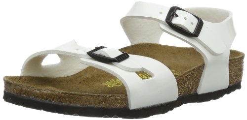 Cts Rio Birko-Flor - Sandalias de vestir, Blanco, 32 EU