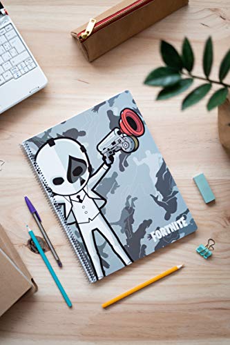 Cuaderno Tapa Polipropileno A4 5X5 Microperforado Fortnite