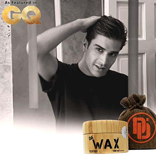 Da Dude Da Wax Cera Pelo Hombre Mate - Único Fijador de Peinado en un Envase Regalo de Madera