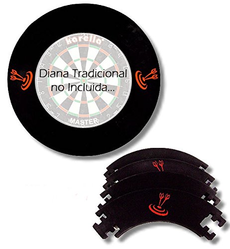 Dartboard surrounds Puzzle Protector de Pared Terciopelo karella