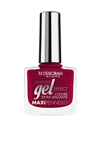 Deborah Milano SMALTO GEL EFFECT 8.5ml Rojo esmalte de uñas - Esmaltes de uñas (Rojo, Red Kimono, Botella, 1 pieza(s), 8,5 ml)