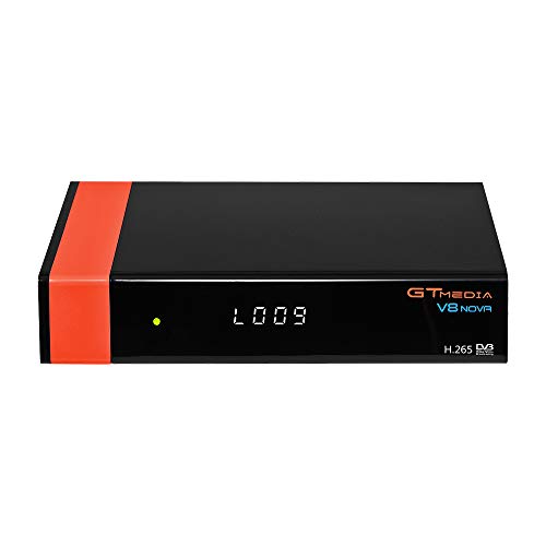 Decodificador Satelite -- GT MEDIA V8 Nova -- Receptor de TV por Satélite DVB-S/S2 Astra 19.2E con WiFi Ethernet SCART HEVC H.265 1080P Full HD