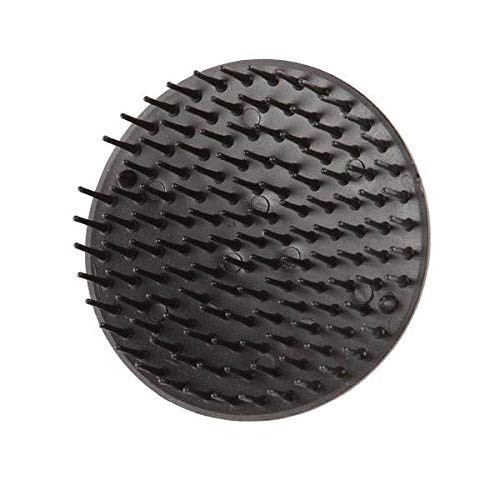Denman D6 - Cepillo de plástico para aplicar champú y masajear, color negro