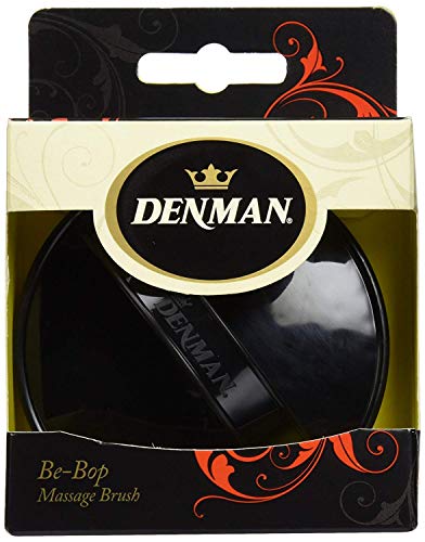 Denman D6 - Cepillo de plástico para aplicar champú y masajear, color negro