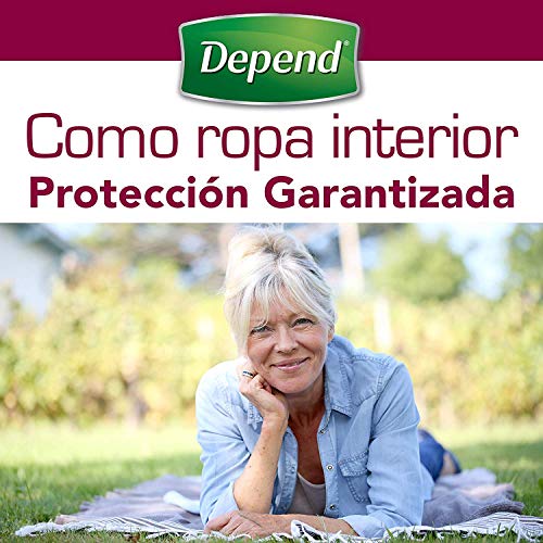 Depend Ropa interior absorbente Absorción Super Talla L Mujer - 54 unidades