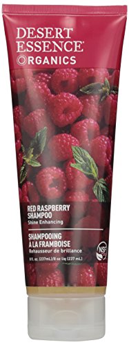 Desert Essence Red Raspberry Shampoo Unisex No profesional Champú 237ml - Champues (Unisex, No profesional, Champú, Pelo rubio, Cabello quebradizo, Cabello mixto, Pelo rizado, Cabello dañado, Cabello seco, Cabello..., 237 ml, Brillo, Fortalecimiento)