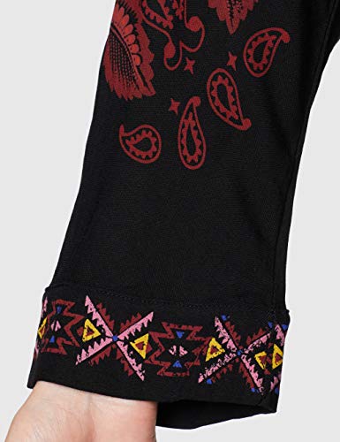 Desigual Blouse LUMBE Blusas, Negro (Negro 2000), S para Mujer