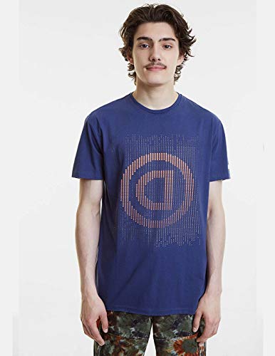 Desigual Camiseta Kendal Azul para Hombre. M Azul