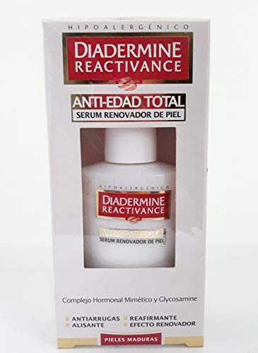 Diadermine Reactivance Antiedad Total Serum Renovador De Piel Pieles Maduras 30 ml